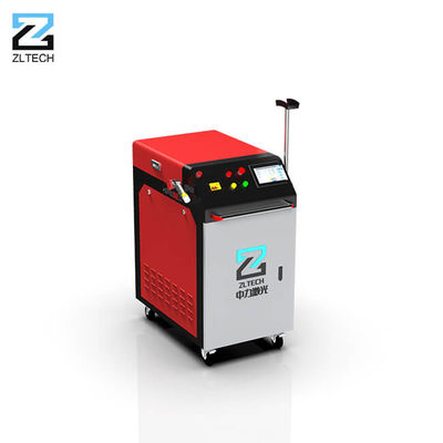 Yağ 1000w 1500w Fiber Lazer Temizleyici Pas Temizleme Hava Su Soğutma Sistemi