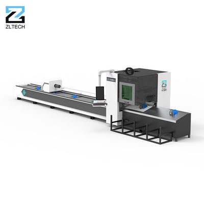 CNC Üç Chucks Metal Boru Lazer Kesim Makinesi 9000mm