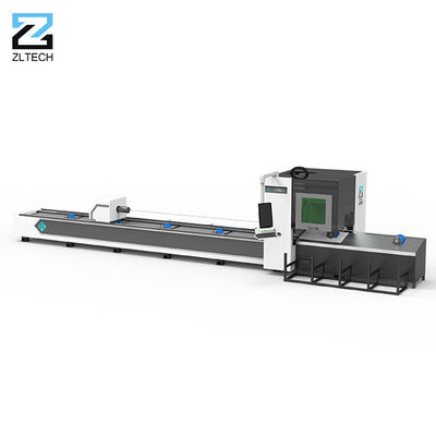 CNC Üç Chucks Metal Boru Lazer Kesim Makinesi 9000mm