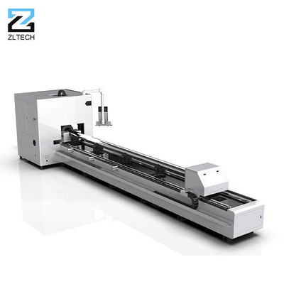 CNC Üç Chucks Metal Boru Lazer Kesim Makinesi 9000mm