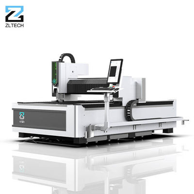 1000w Küçük Fiber Lazer Kesim Makinesi 1300x1300mm CNC Raycus