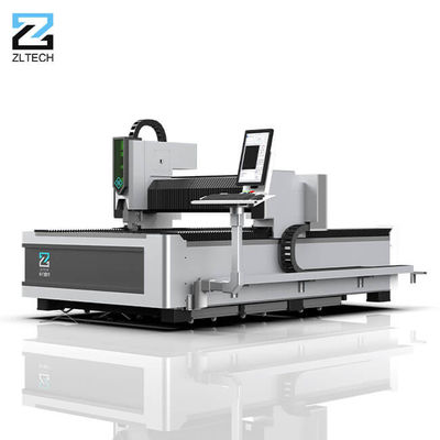 1000w Küçük Fiber Lazer Kesim Makinesi 1300x1300mm CNC Raycus