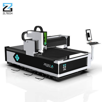1000w Küçük Fiber Lazer Kesim Makinesi 1300x1300mm CNC Raycus