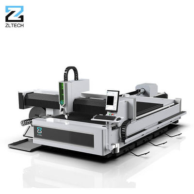 Yuvarlak Metal Boru Sac Kesme İçin 90M / Min Fiber Lazer Kesim Makinesi 1kw-30kw