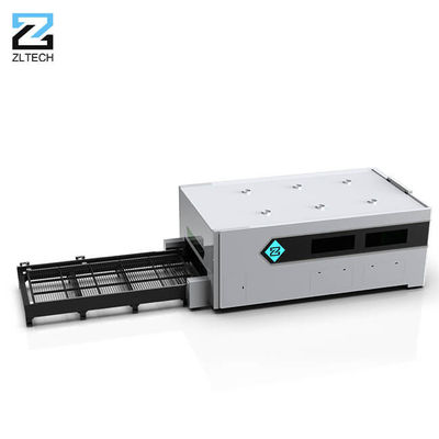 6000x1500mm Sac Metal Lazer Kesici 1000W 1500W Değiştirme Tablolu