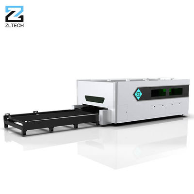 6000x1500mm Sac Metal Lazer Kesici 1000W 1500W Değiştirme Tablolu