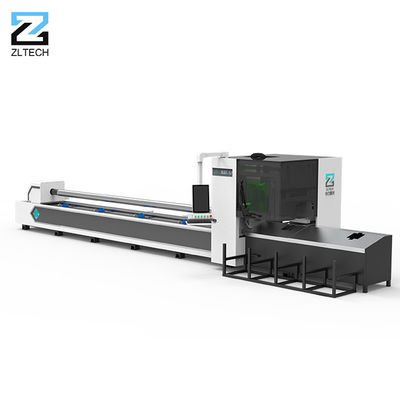 3000mm 1000W Metal Boru Lazer Kesim Makinesi 2000W Yüksek Güçlü Çok Chuck Otomatik Yükleme Boşaltma