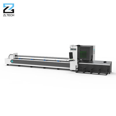 3000mm 1000W Metal Boru Lazer Kesim Makinesi 2000W Yüksek Güçlü Çok Chuck Otomatik Yükleme Boşaltma