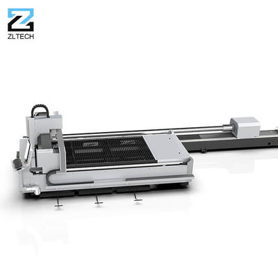 Yuvarlak Metal Boru Sac Kesme İçin 90M / Min Fiber Lazer Kesim Makinesi 1kw-30kw