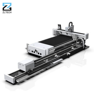 Çelik Alüminyum 1kw 2kw 3kw 4kw için CNC Sac ve Tüp Lazer Kesim Makinesi